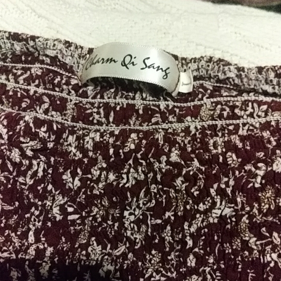 Charm Qi Sang Off the Shoulder Dress - Picture 3 of 5